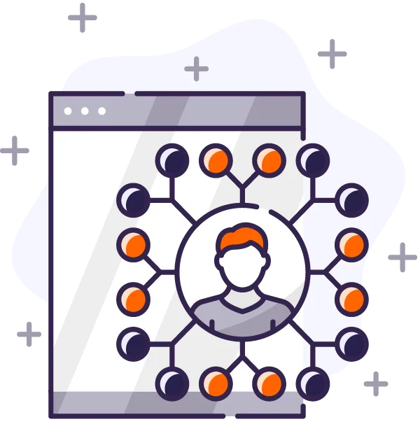 Digital marketing service icon